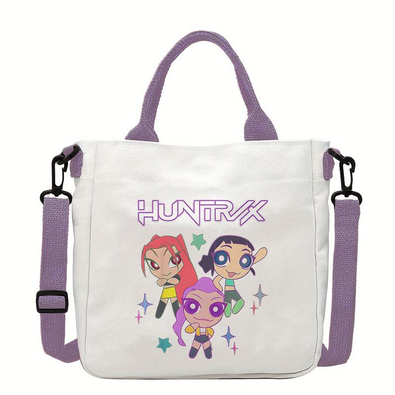 Witch Hunters Fashion Shoulder Bag Versatile Commuter Handbag Women's Large Capacity Canvas Handbag