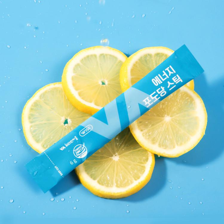 Vitamin Village Energy Glucose Vitamin C Stick Energy Drink 30 packets x 1 box, Korean health