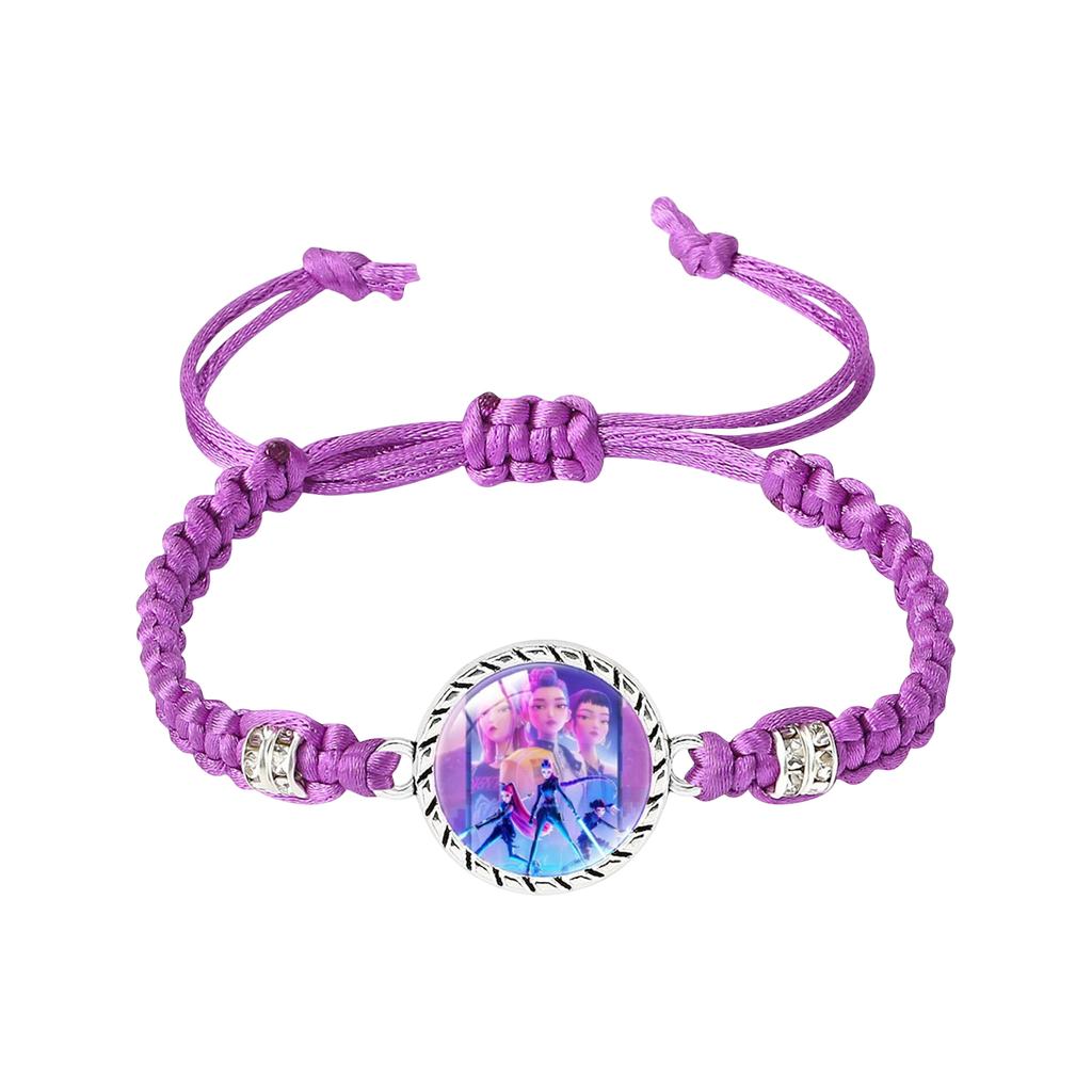 Gifts For Little Girls: Cosplay Costume Accessories, Two-tone Woven Bracelet, Wristband, Costume