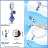 Metal Colorful Masquerade Series Sexy Mask Feather Dress Charms Beads Fit Original Bracelets Marking Make Your Own Accessory Elegant Fashion Beautiful