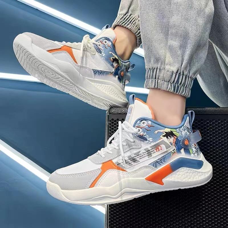 Autumn and winter new sports shoes men's cotton shoes waterproof casual men's shoes lightweight soft sole student youth running shoes board shoes