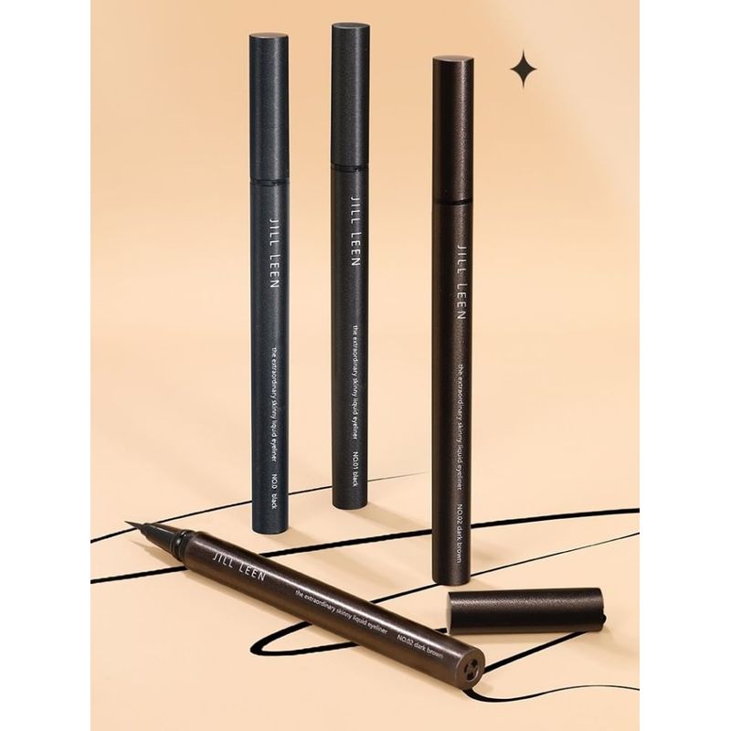 JILL LEEN - Slim Liquid Eyeliner - 3 Colors