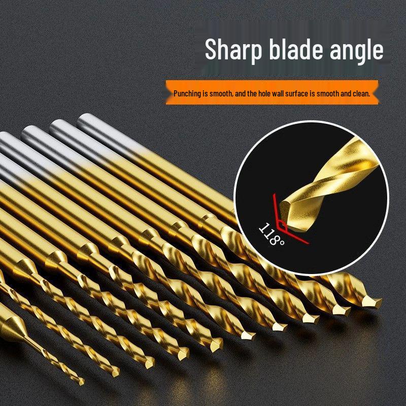 2.35mm Shank High-Speed Steel Micro Twist Drill for Woodworking and Amber Drilling