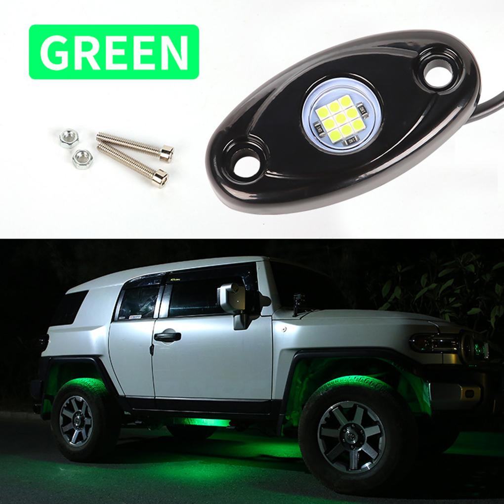 4pcs Car Chassis Lights Waterproof LED Neon Undercar High Brightness