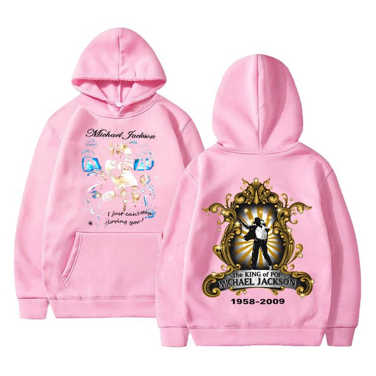 The King Of Pop Michajackson Graphic Hoodie Men Women  Vintage Gothic Rock Sweatshirt Male Punk Oversized Tracksuit Hoodies