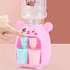 Kids Role Play Kitchen Toy Set 1PC Pretend Play Water Dispenser with Faucet - Mini Dollhouse Pink Learning for Girls