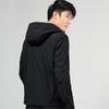 Yiliteng Men's Casual Jacket with Detachable Hood