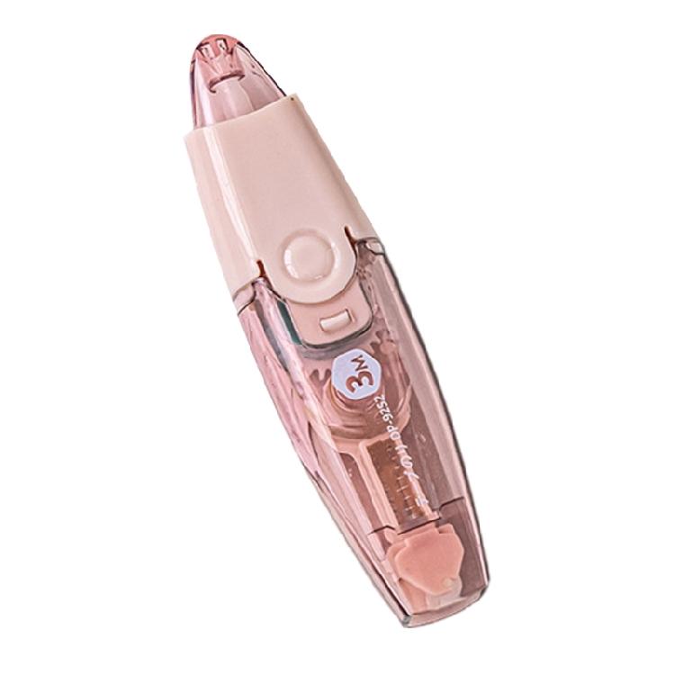 Retractable Pen Shape Dotted Tape Double Side Dotted Tape 3Meter Long Clear Adhesive Tape For Scrapbooking Card Making