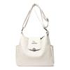 Soft Leather Large Capacity Crossbody Bag Women's Shoulder Bag Middle-aged Mother Bag