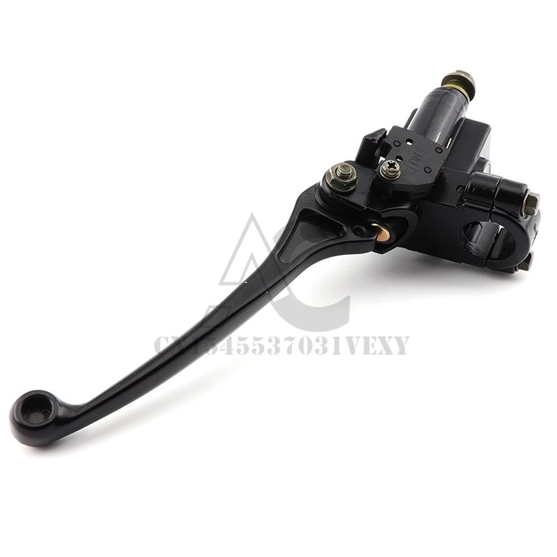 Motorcycle Brake Pump Front Master Cylinder Hydraulic Brake Lever Right For Dirt Pit Bike ATV Quad Moped Scooter Buggy Go Kart