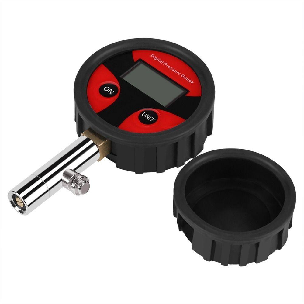 High Accuracy Digital Tire Pressure Gauge 0-200PSI Pressure Tester Portable LCD Manometer For Car