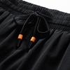 Summer new men's casual pants fashionable large size - fattened and enlarged ice silk quick-drying sports trousers