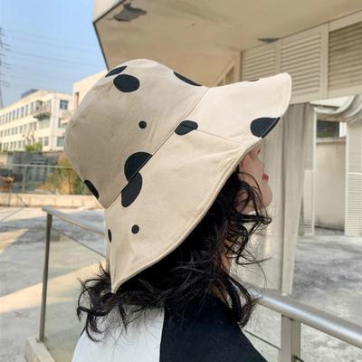 Summer Foldable Bucket Hat Women Outdoor Sunscreen Fisherman Hat