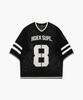 HDEX Number 8 Fishnet Rugby Knit (Black)