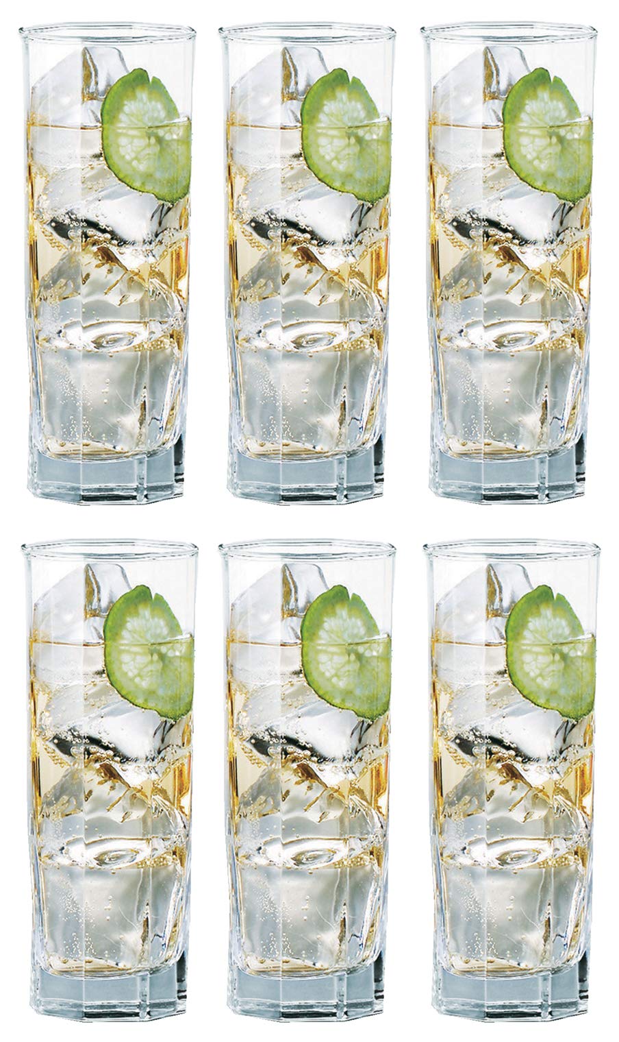 

Suntory Marketing Zombie Glass Clear, 305ml, Star Anise, Made in Japan, 049-24, Pack of 6