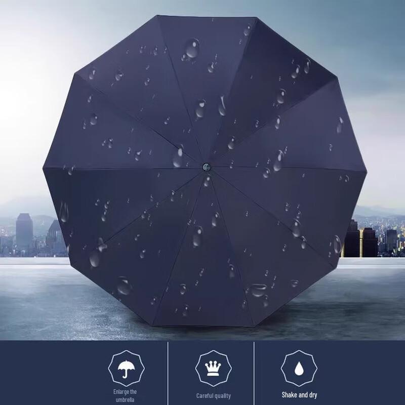 GUAIKEAI Automatic Folding Sun and Rain Umbrella