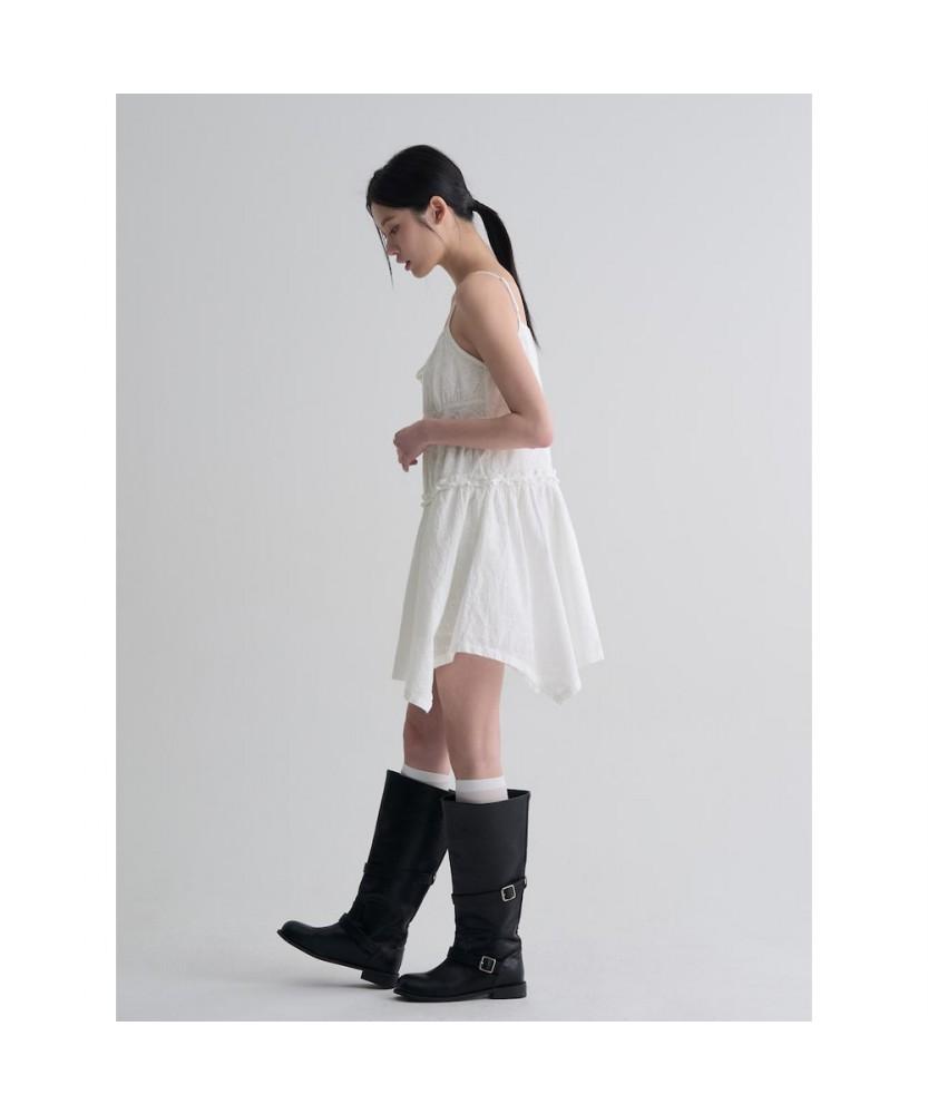 8SECONDS Eyelet Mini Dress White