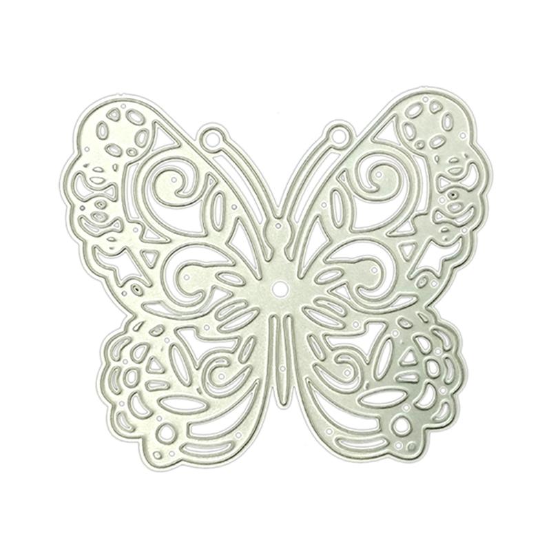 Металлическая форма для DIY-товаров Металлическая вырубка для бабочки Ручного размера Простая форма Тонкое изготовление DIY Штампы для тиснения бумаги 1