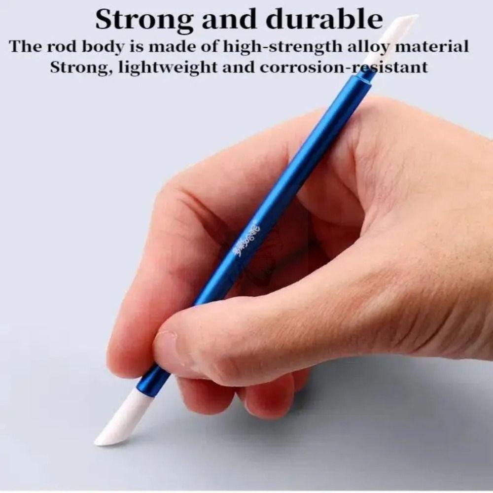 Metal Handle Double Ended Swab Tool Replaceable Cotton Tips Cotton Tip Cleaning Tool Model Making