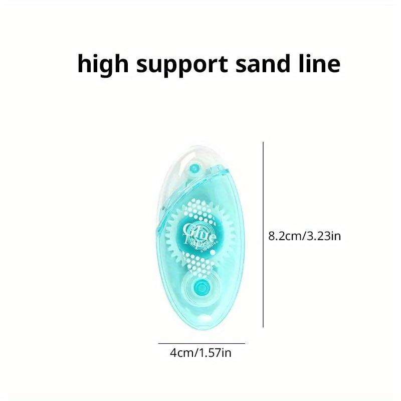 1PC Random Color Mini Glue with Dot Glue Classic Transparent Student Office Portable Double Sided Adhesive