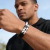 Noter 2Pcs Men Bracelet Set Luxury High Quality Zirconia Strand Braslet 5 Colors Options Volcanic Onyx Hematite Healing Braclet