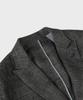 Panicale Grey Linen Classic Check Jacket