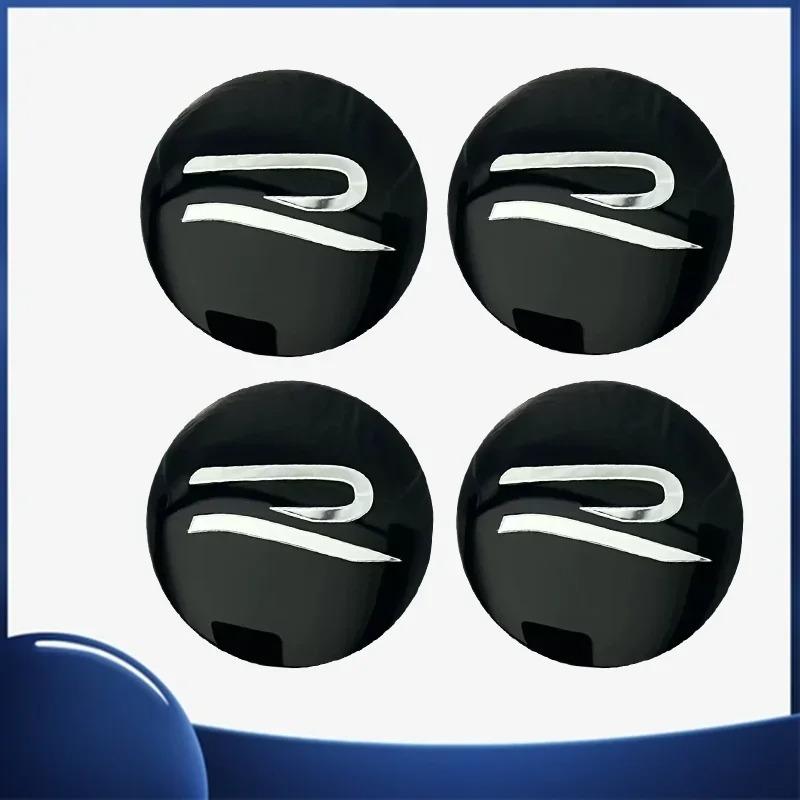 4pcs 56mm Car Wheel Center Sticker for Volkswagen VW GTI ABT Golf 5 6 Polo Passat Tiguan CC Bettle Touran Scirocco Sharan SR32