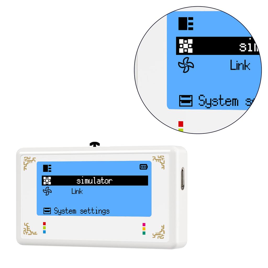 Intelligent Simulator Emulator Multiple Language Supported Compatible for Game Console Replacement Accessories