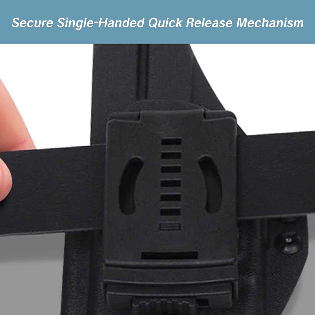 Outdoor Loops Camping Knife Blade Lock Large for Holsters Tactical Belt Clips Universal Utility Belt Clip retaining clip