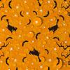 Pumpkin Ghost Spooky Bat Tablecloth Bronzing Haunted House Tablecover  Trick or Treat