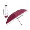 8 Bone Silver Glue Manual Folding Umbrella With Thick And Durable Keel Rain Sun Umbrellas Windproof Multi-Color Travel Umbrella