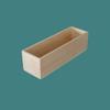 Rectangular Silicone Soap Mold & Wood Box for DIY Cold Process Soap Making (1200g Capacity)