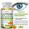 Capsule di Luteina con Zeaxantina, Estratto di Petali di Calendula, Integratore Alimentare da 120 Pezzi