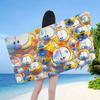 Cartoon G-Garfield Cat Microfiber Printed Beach Towel Mountain Climbing Yoga Beach Swimming Running Absorbent Soft Towel
