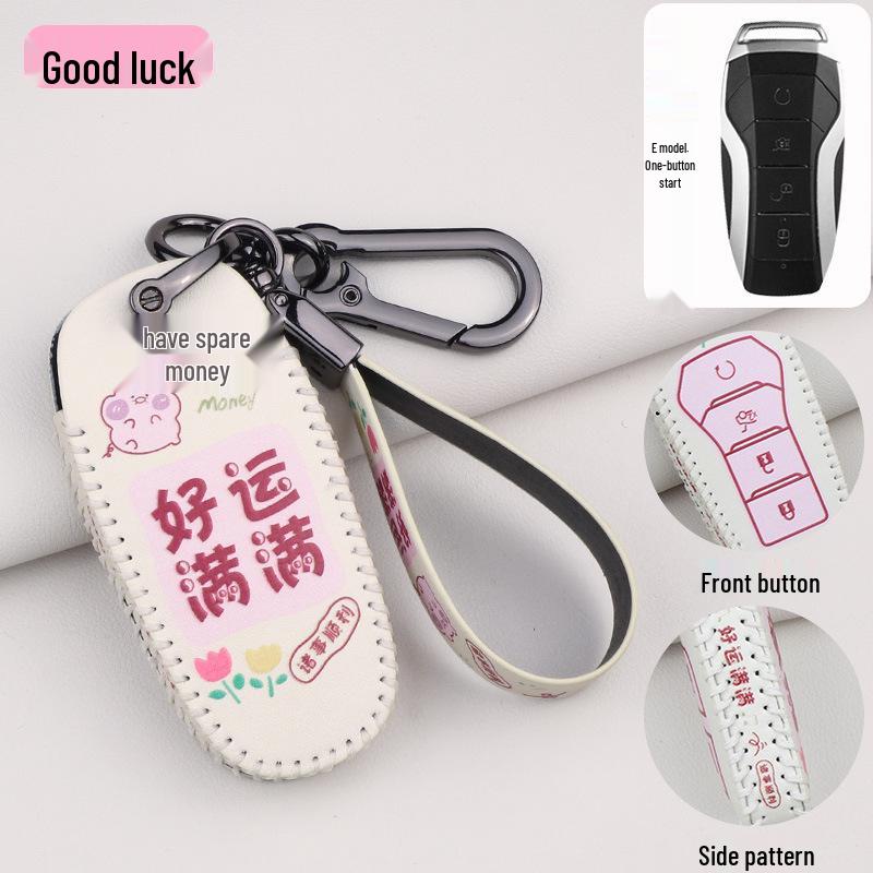 Compatible Key Case for BYD Song Pro, F3, Tang S6, Qin, Song Max, Yuan Plus, and Surui Car Remotes.