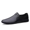 Fashion Fashion Men's Casual Shoes Genuine Leather Men Slip-on Flats Light Comfortable Driving Loafers Moccasins Men Party Wedding Shoes