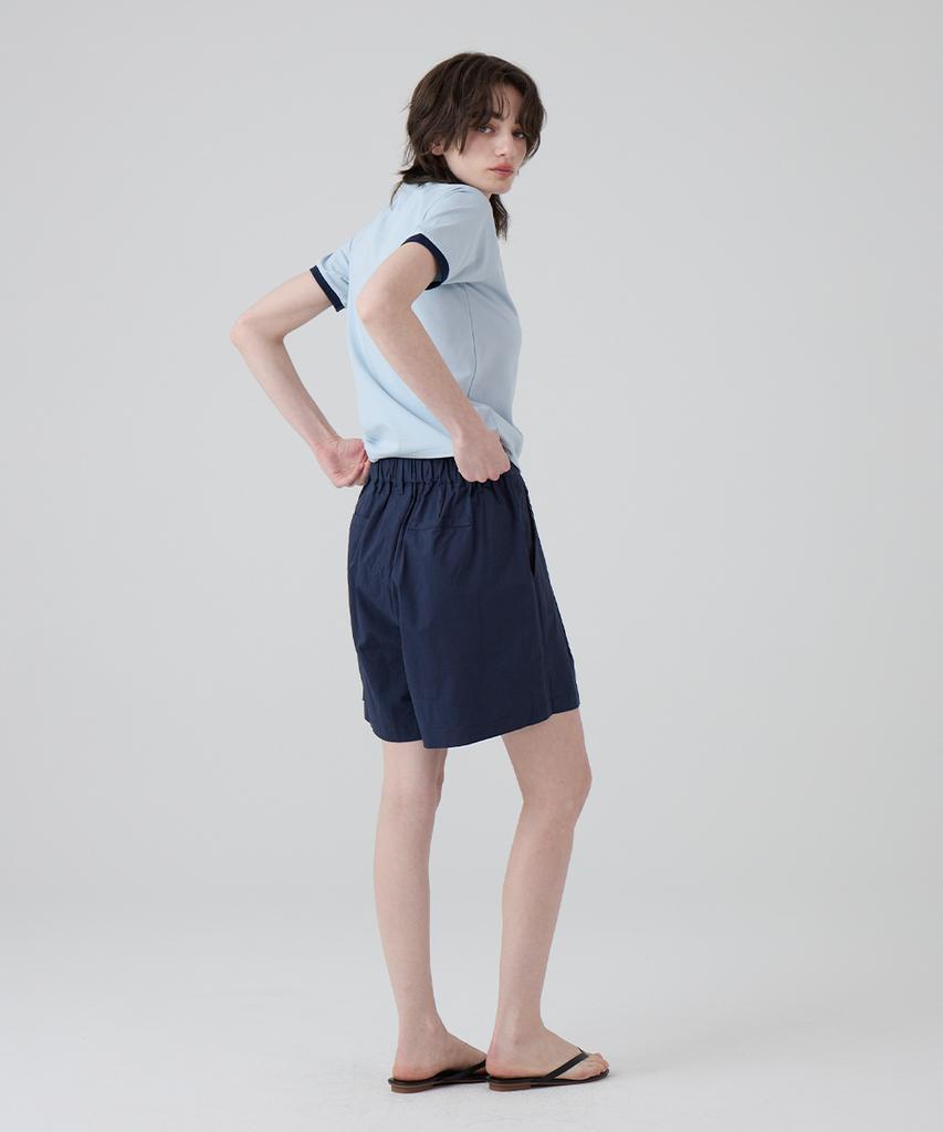 DANGLEDROP Dgdp Bermuda Cotton Shorts_Navy