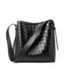 Cowhide Hand Woven Tote Mother Child Bag New Genuine Leather Commuting Large Capacity Fashionable Shoulder Bag Crossbody Women's Bag