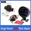 Car Water Temperature Gauge + Voltmeter With Water Temperature Sensor 2 In 1 LCD Car  Digital Horizontal 12v 24v Accessories