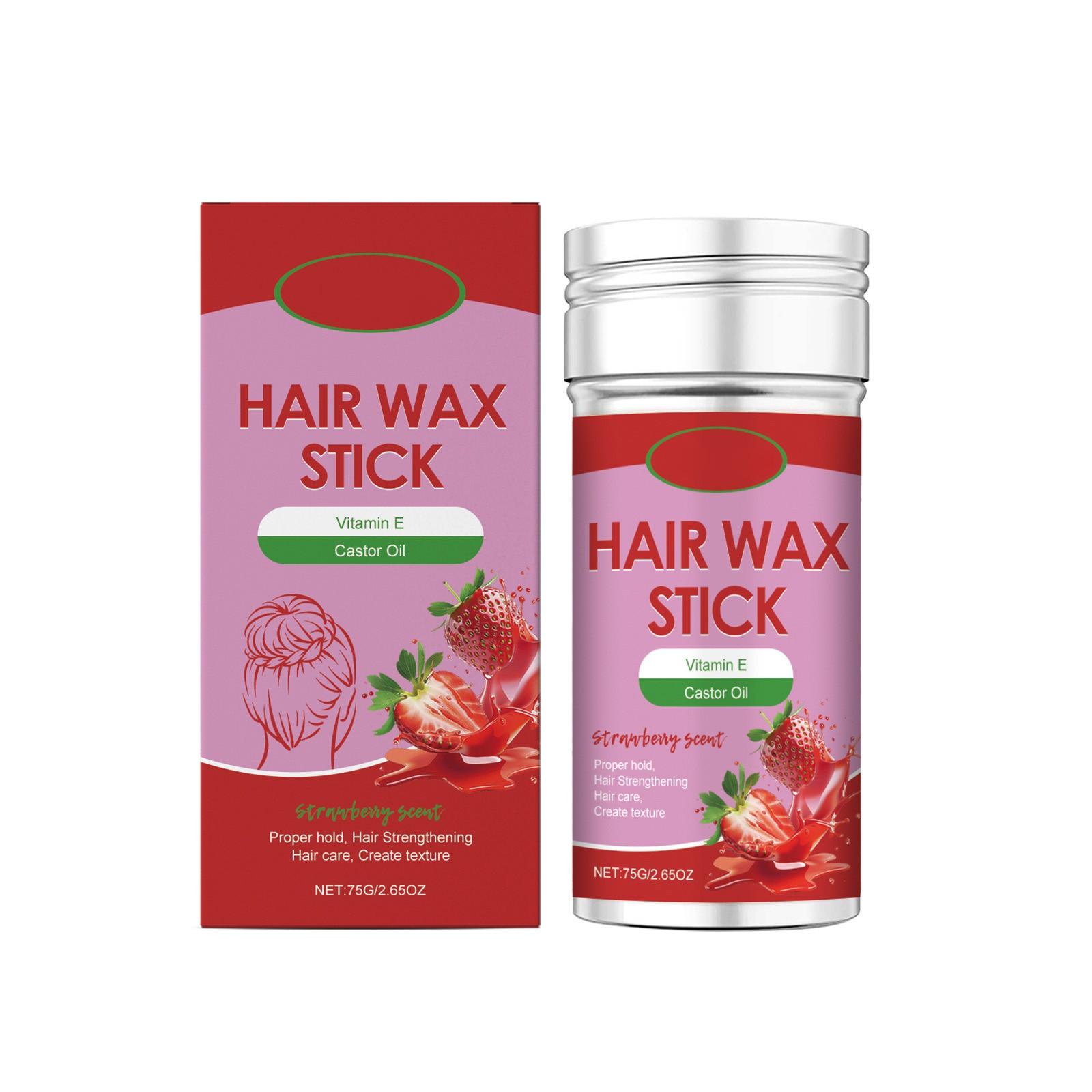 

Воск для волос, делающий волосы гладкими и легкими для расчесывания и укладки, натуральный стиль для ломких волос, долговечный воск для волос One Size