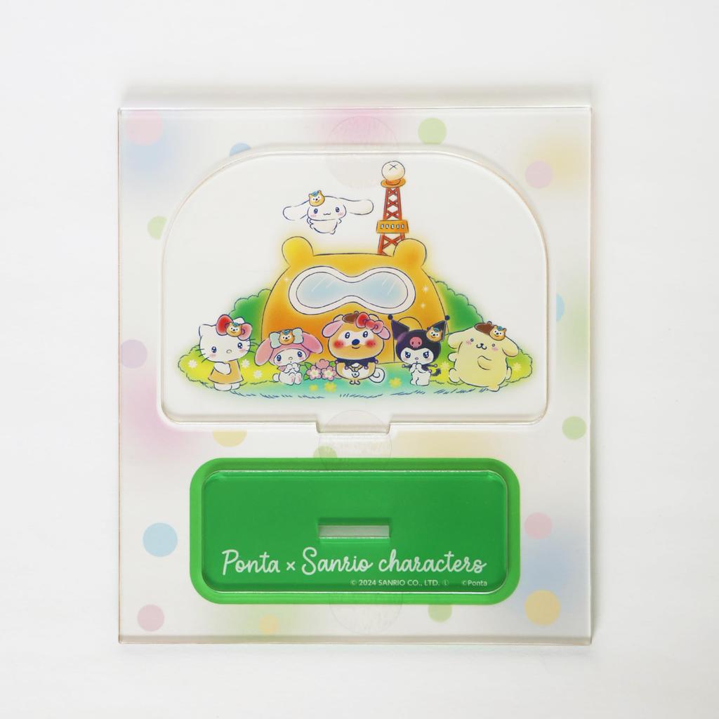 Ponta X Sanrio Characters Collaboration Acrylic Stand [Collaboration with Sanrio]
