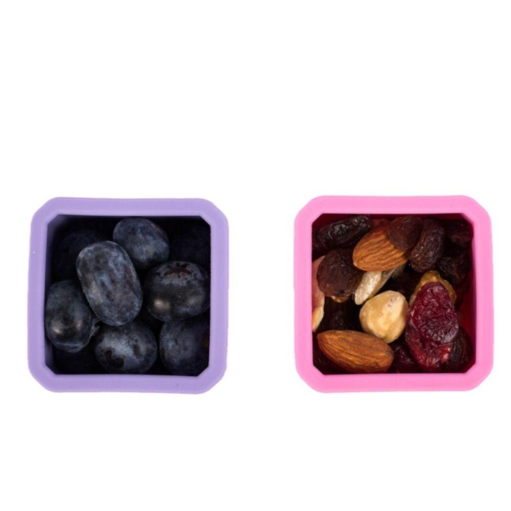 1/3pcs Red/Pink/Purple/Green/Orange/Blue Snack Containers 2/4 Inch Sauce Cups  Travel