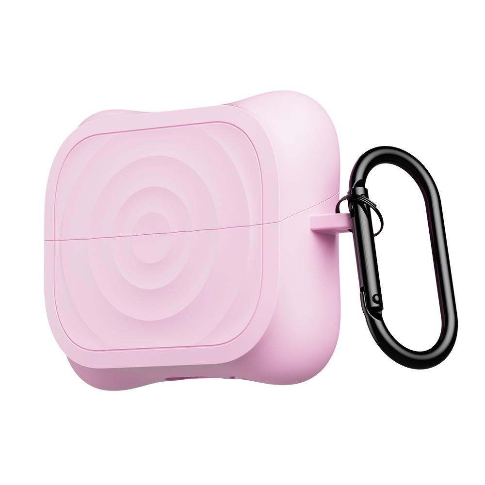 

Compatible with Samsung Buds 3/FE: Soft Mist Pink Wave Pattern Earphone Case - Cute Style Cover for Samsung BUDS 3 Earphones. Buds 3