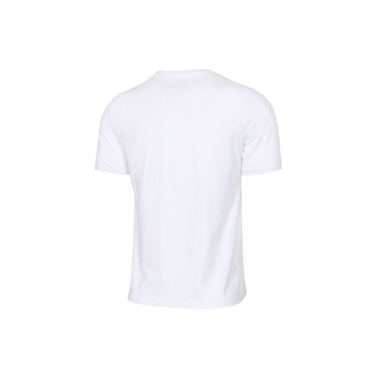 Jordan Basketball Print Casual Short Sleeve T-Shirt Men Tops White AT0553-100