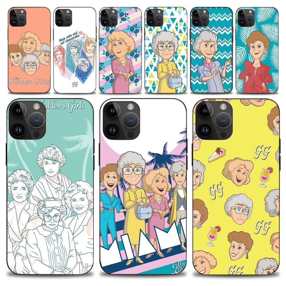

The Golden Girls Club Tv Phone Case iphone15 14 13 12 11 Pro Max Mini X 7 8 Soft Case