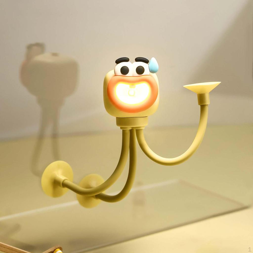 Changeable Shape Funny Sportsman Night Light Bedside Lamp Ambient Nightlight Cute DIY