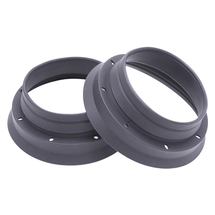 

2pcs Car Speaker Baffle Waterproof Silicone Cover for 6.5 Inch Coaxial Speakers