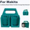 4 Slots Dock Mount Storage Rack Green Machine Drill Storage Bracket Stand  for Makita/Bosch 18V