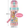 Skater Children's Stainless Steel Kids Water Bottle Direct Drinking 470ml Tropical PreCure Girls SDC4-A