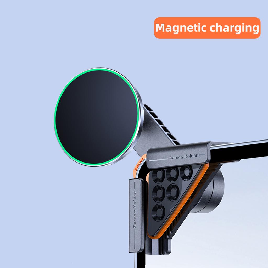 For New Tesla Model Y Launch 2025 Model 3 HIGHLAND 2025 BYD Car Phone Mount Holder 15W Magnetic Magsafe Wireless Charger